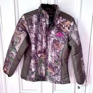 Women’s Realtree Zip Front Camouflage Jacket Size Small